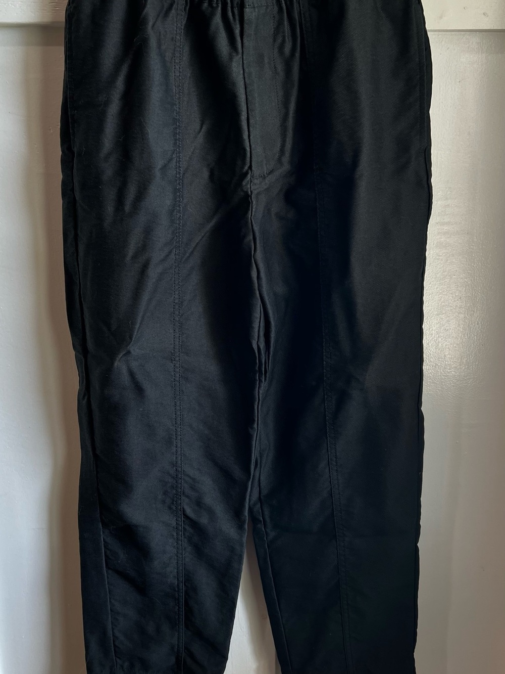 Madewell Black Jogger-Style Sweatpants